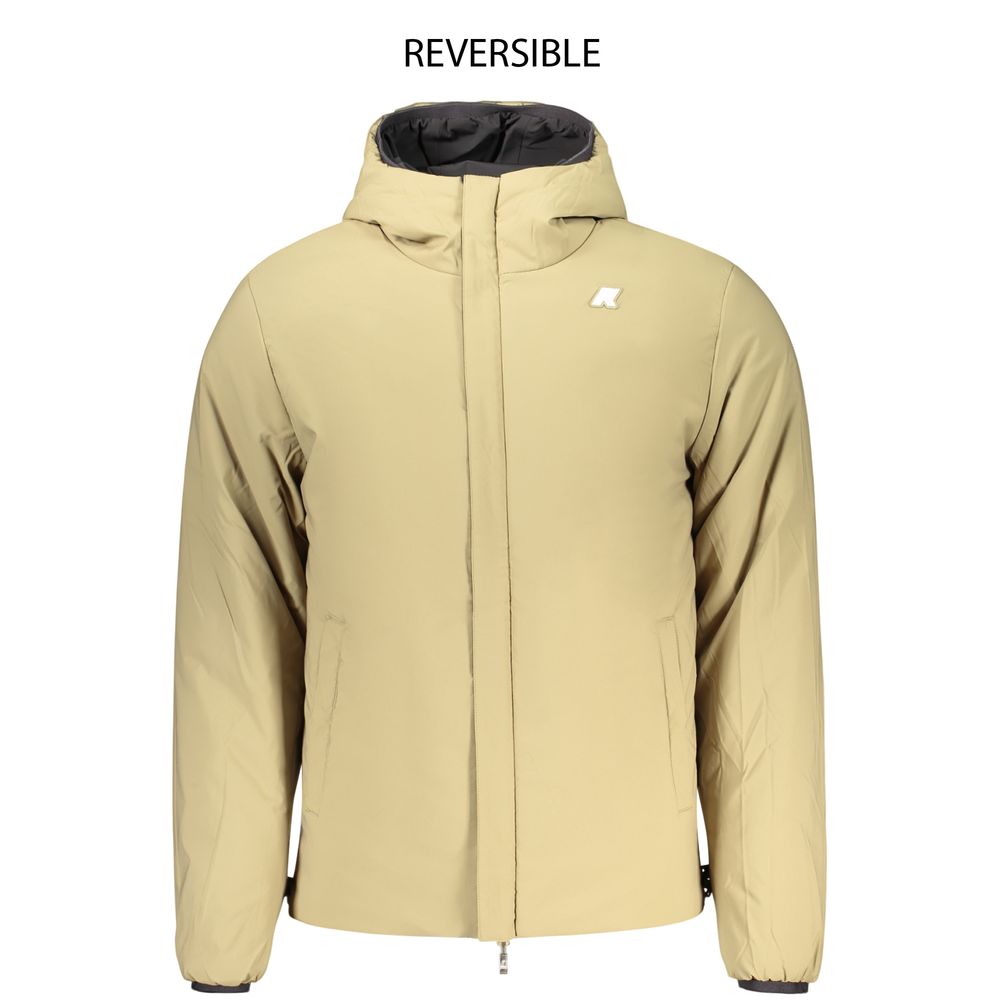 K-WAY Black Nylon Men's Men's Jacket