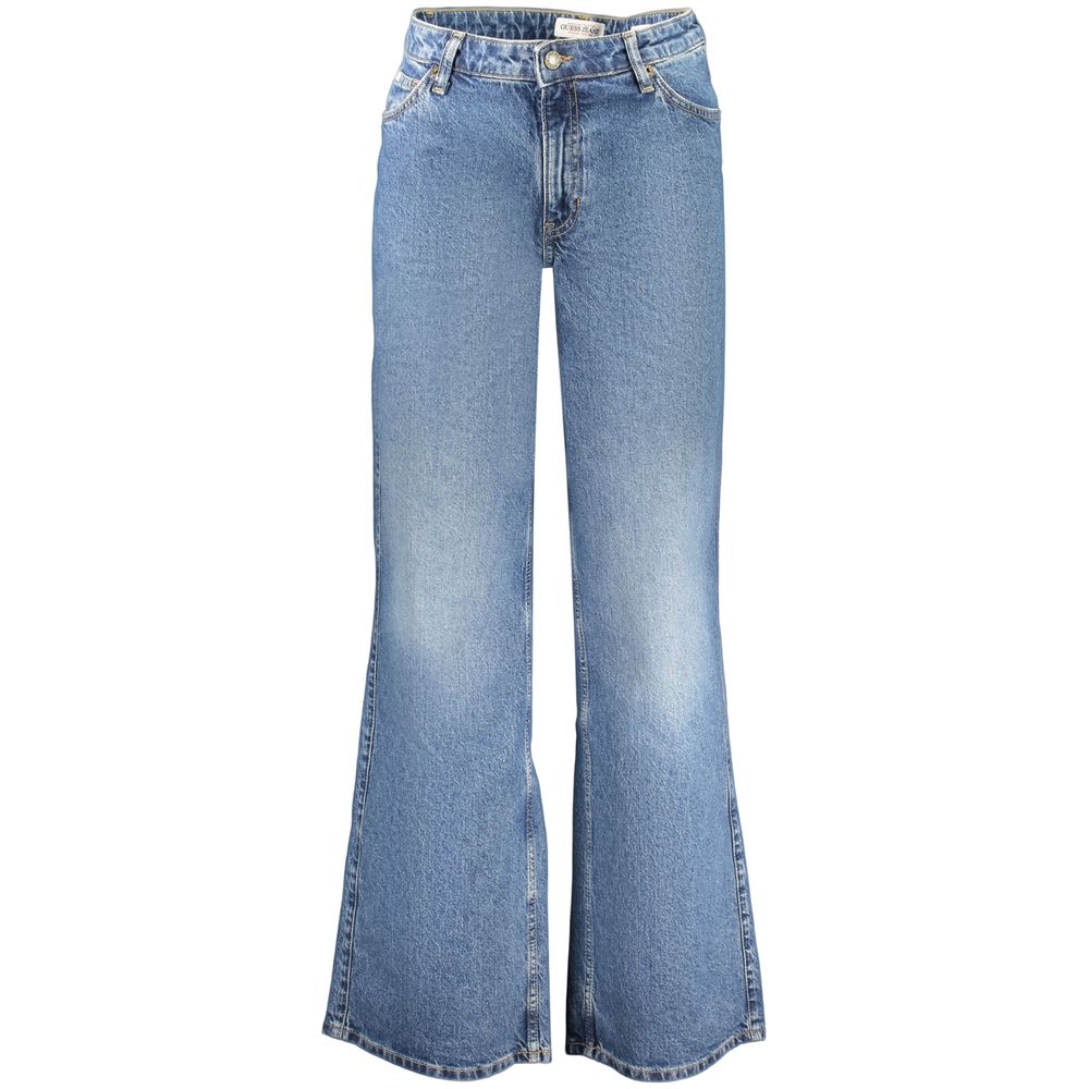 Guess Jeans Blue Wool Women's Women's Jeans