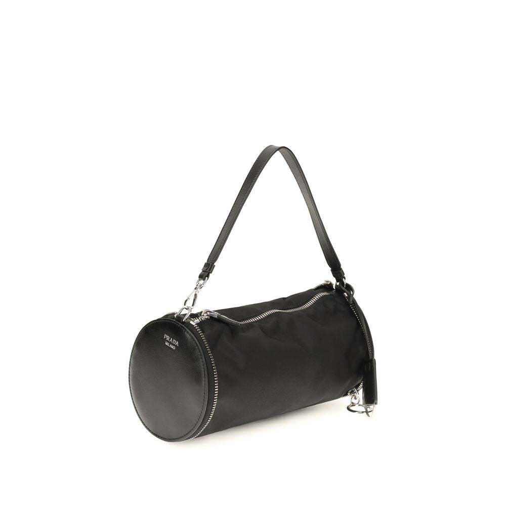 Prada Black Nylon Women's Keychain