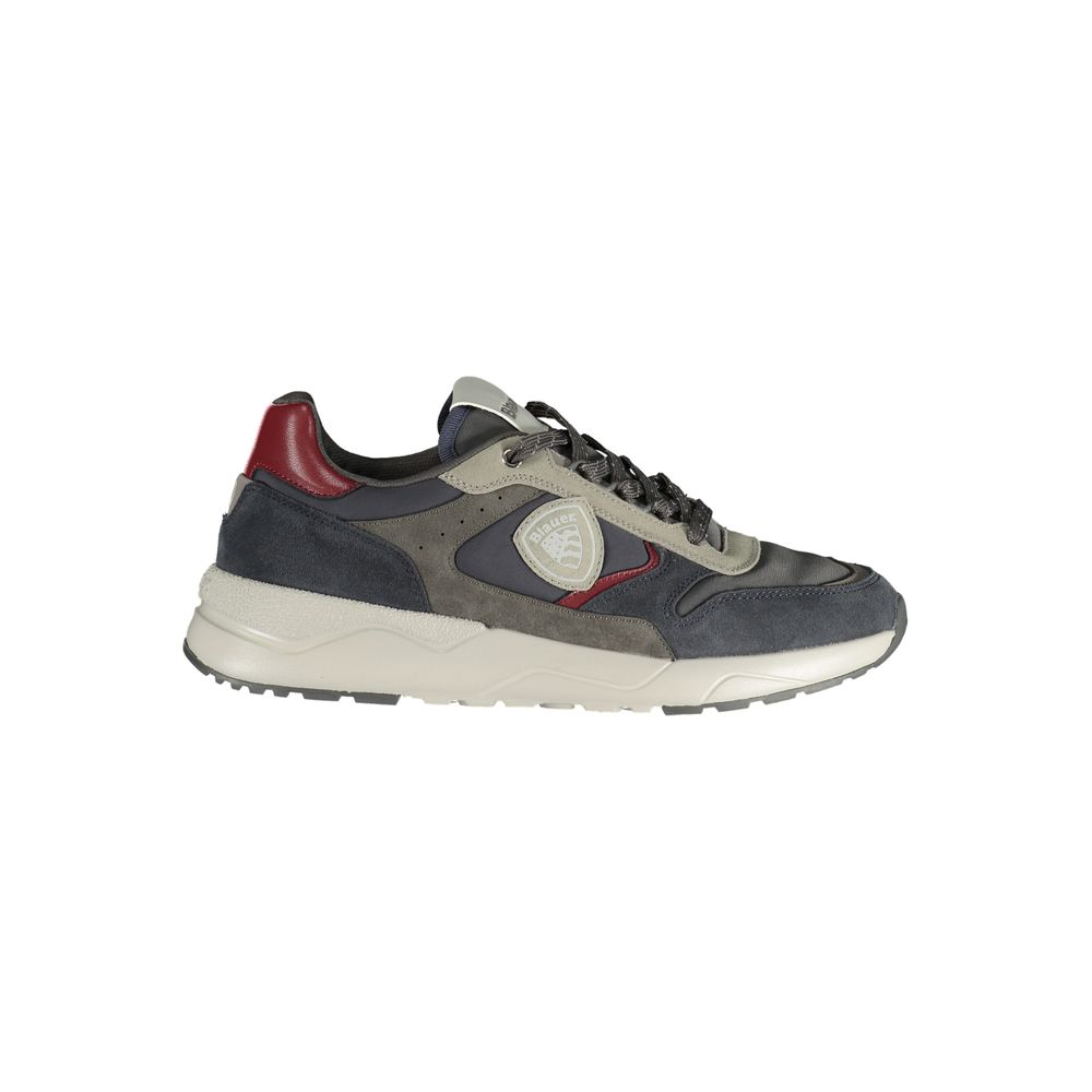 Blauer Blue Polyester Athletic Men's Sneakers