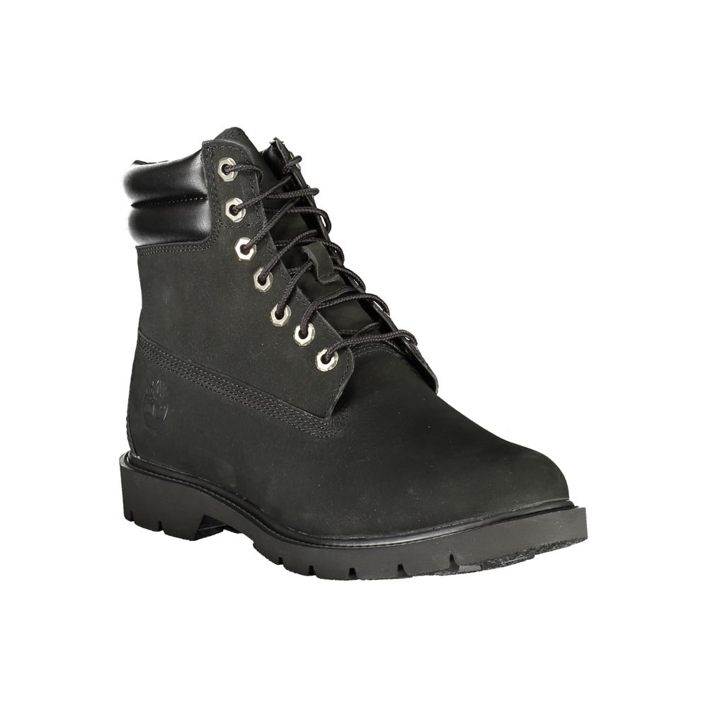 Timberland Nero Leather Men Ankle Men's Boot
