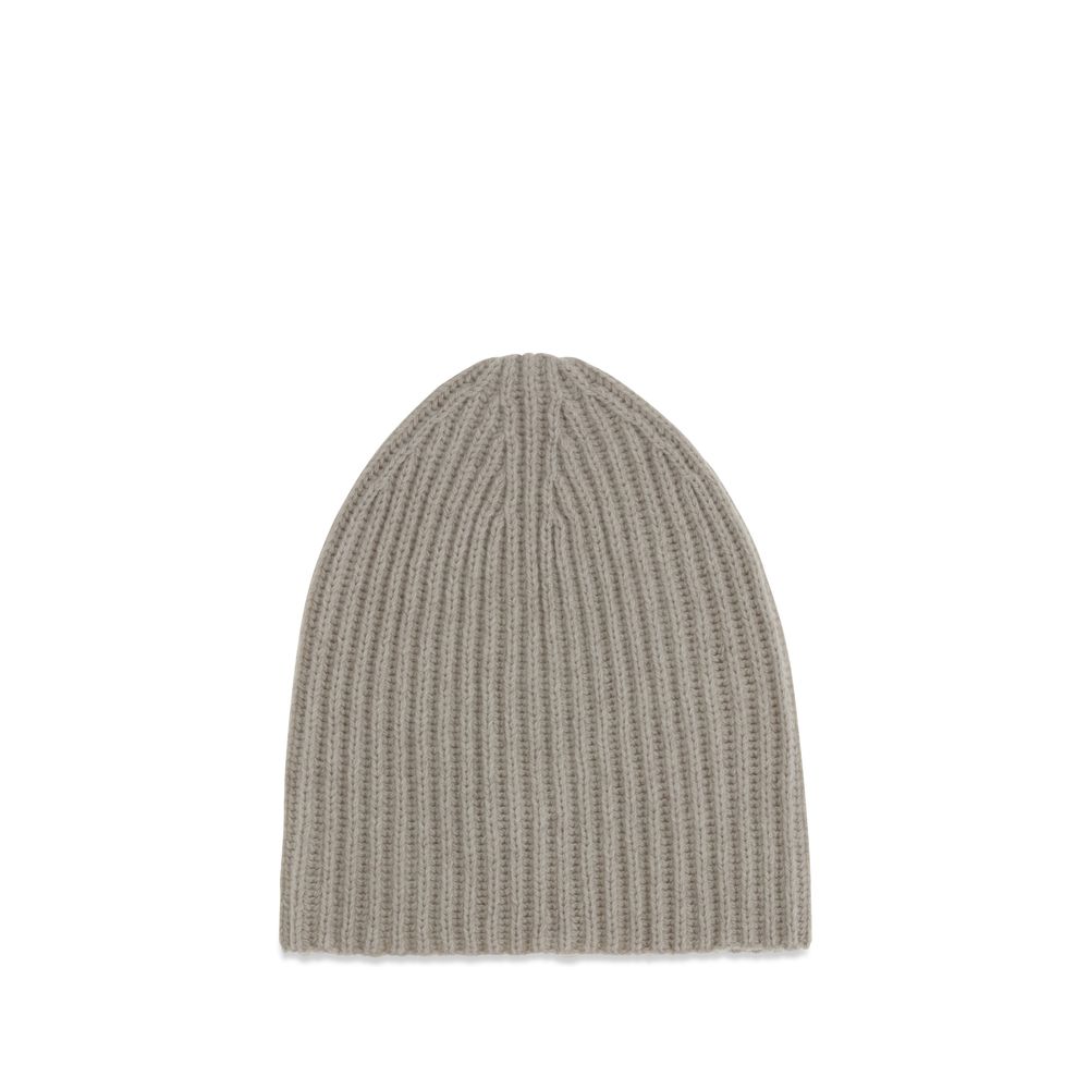 Umit Benan Gray Cashmere Men's Beanie