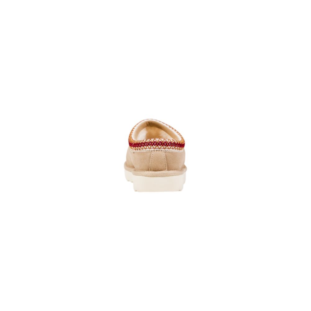 UGG Beige Leather Ankle Women's Boots