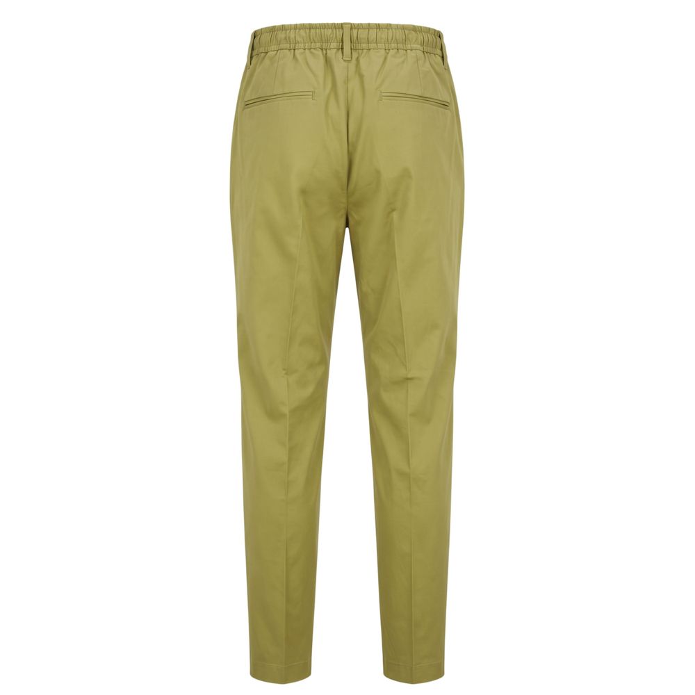 Baldinini Trend Green Cotton Men Men's Pants