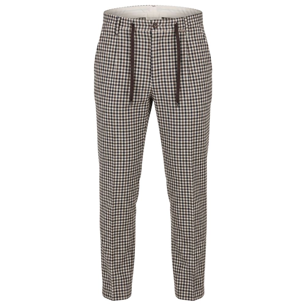 Baldinini Trend Blue Cotton Men Men's Pants