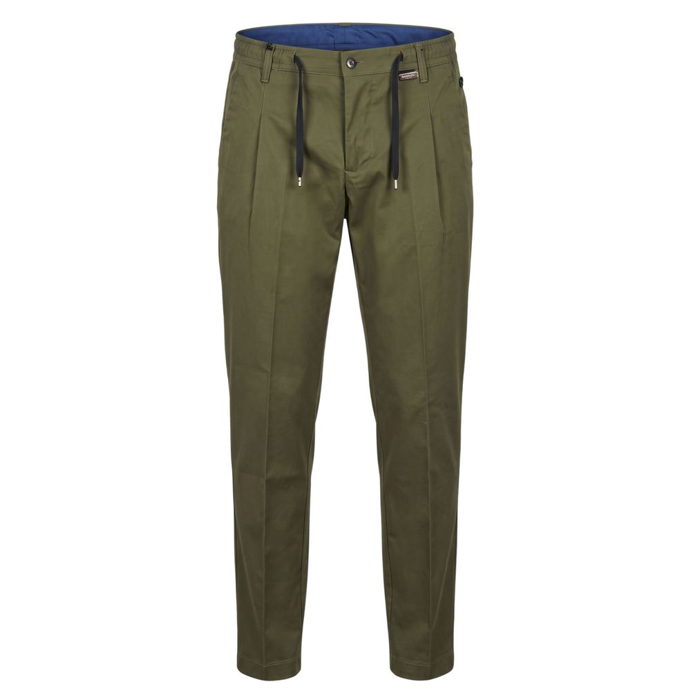 Baldinini Trend Green Cotton Men Men's Pants