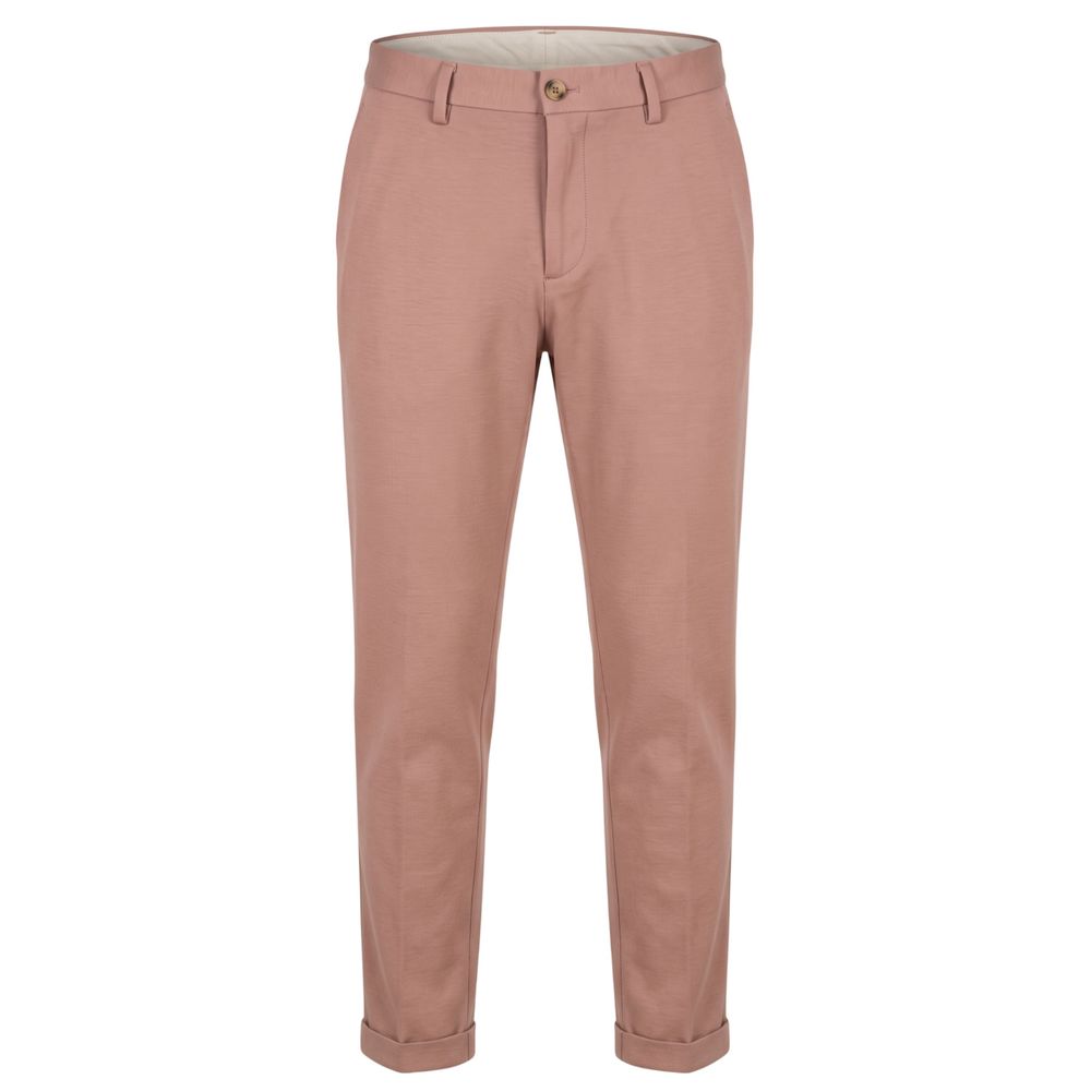 Baldinini Trend Pink Viscose Men Men's Pant
