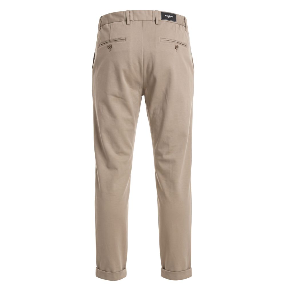 Baldinini Trend Beige Viscose Men Men's Pants