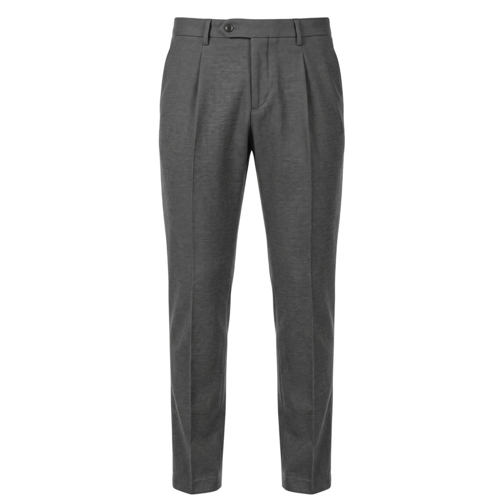 Baldinini Trend Grey Viscose Men Men's Pant