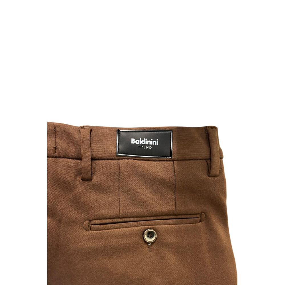 Baldinini Trend Brown Viscose Men's Men's Pant