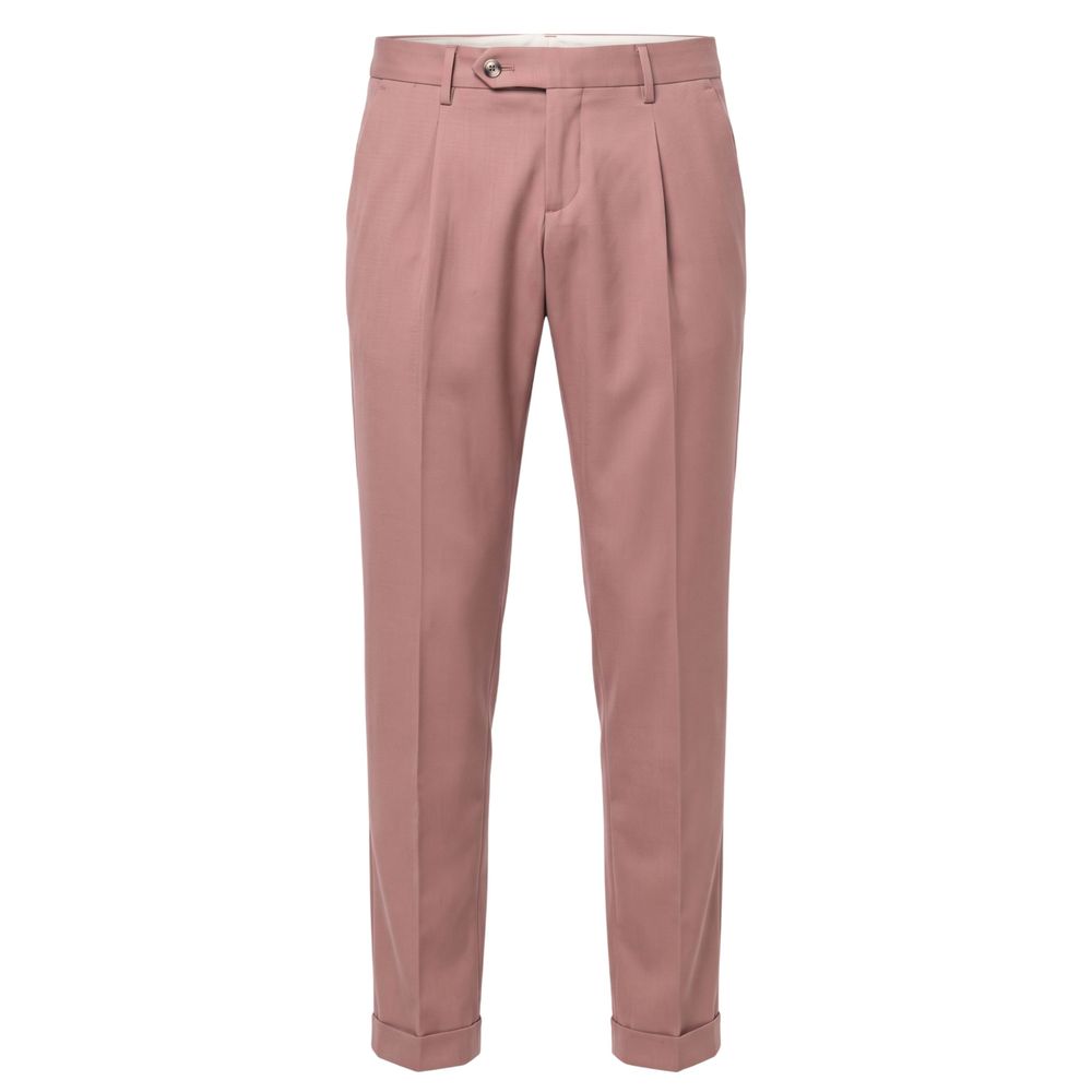 Baldinini Trend Pink Viscose Men Men's Pant