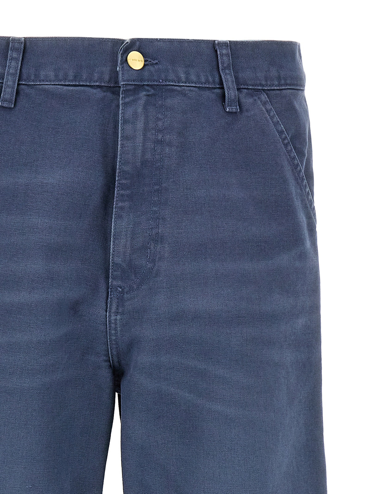 Carhartt Wip Blue Organic Cotton Casual Men's Pants