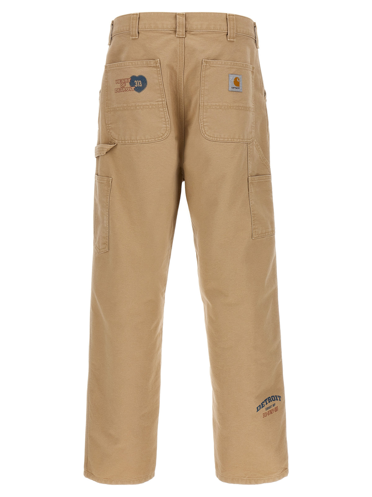 Carhartt Wip Beige Organic Cotton Casual Men's Pants