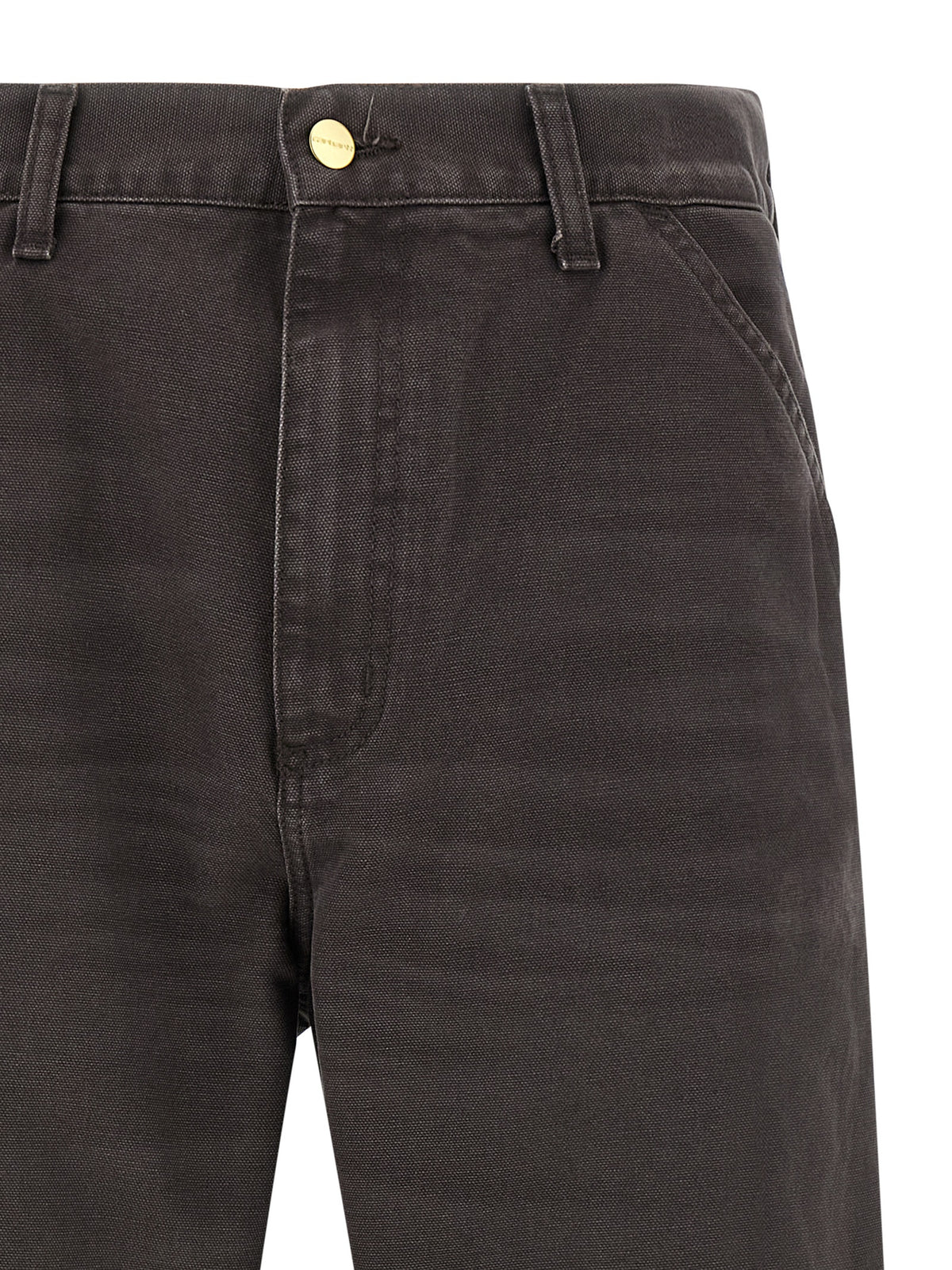 Carhartt Wip Brown Organic Cotton Casual Men's Pants