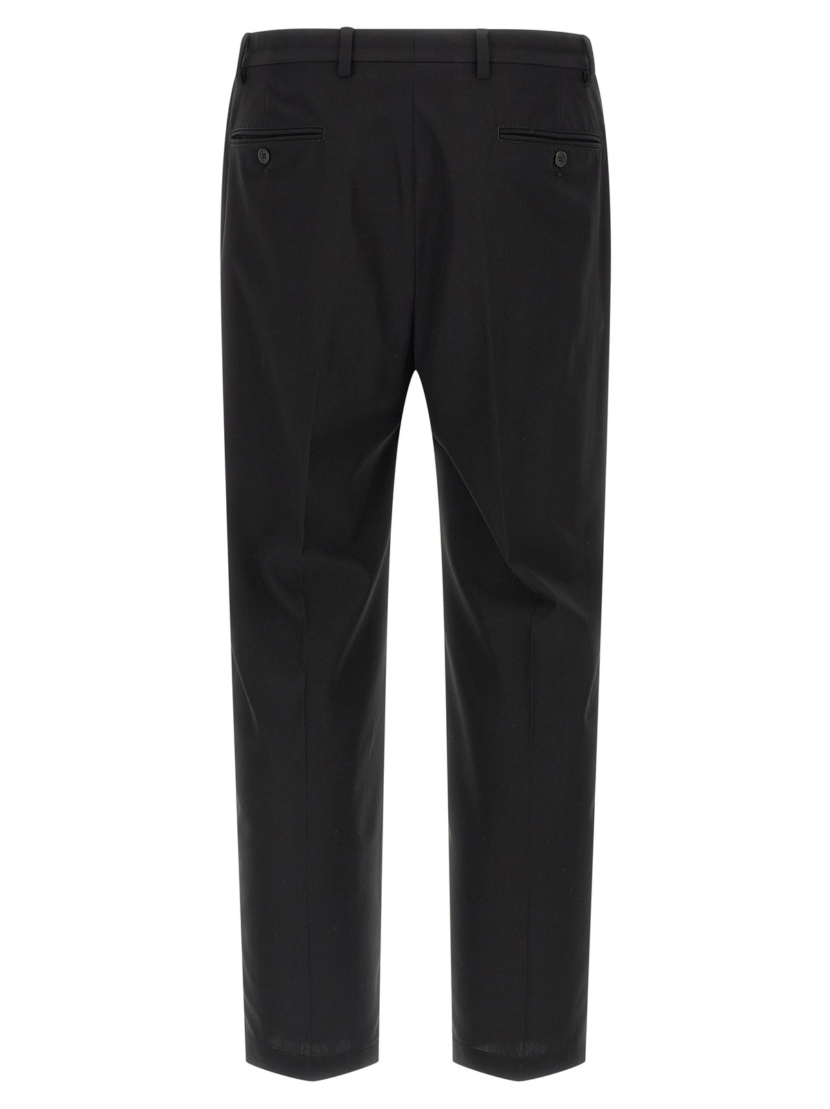 Prada Black Cotton Casual Men's Pants