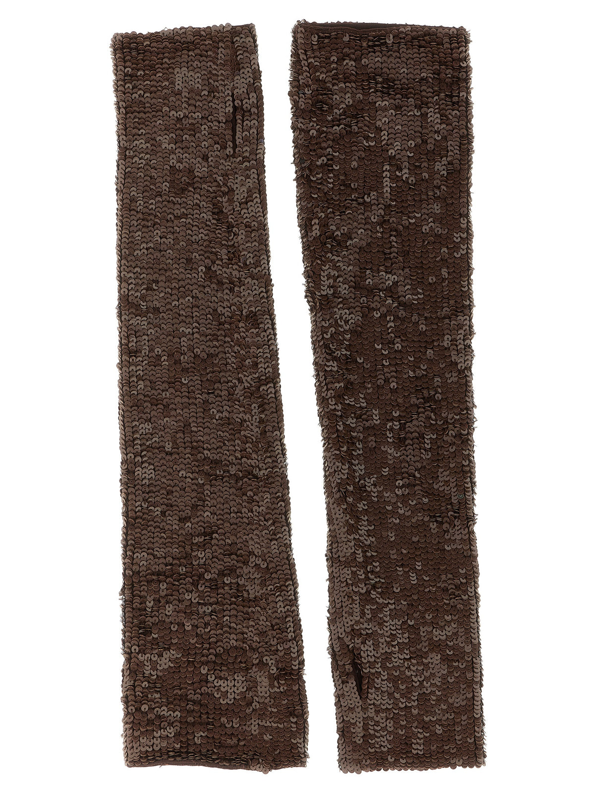 P.A.R.O.S.H. Brown Polyamide Women's Gloves