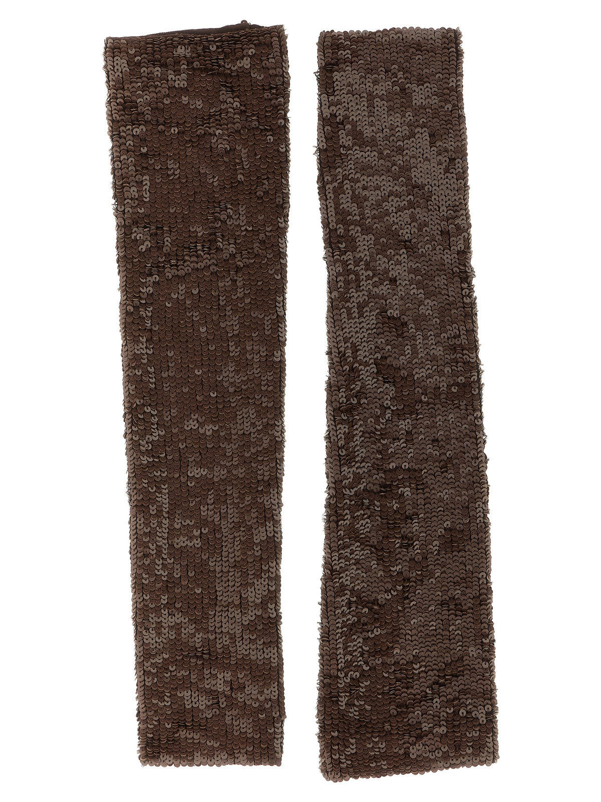 P.A.R.O.S.H. Brown Polyamide Women's Gloves