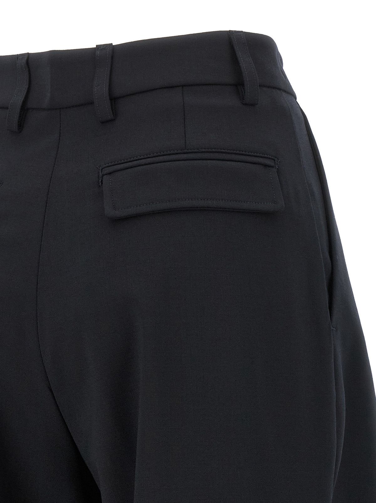 THELATEST Blue Polyester Casual Women's Pants