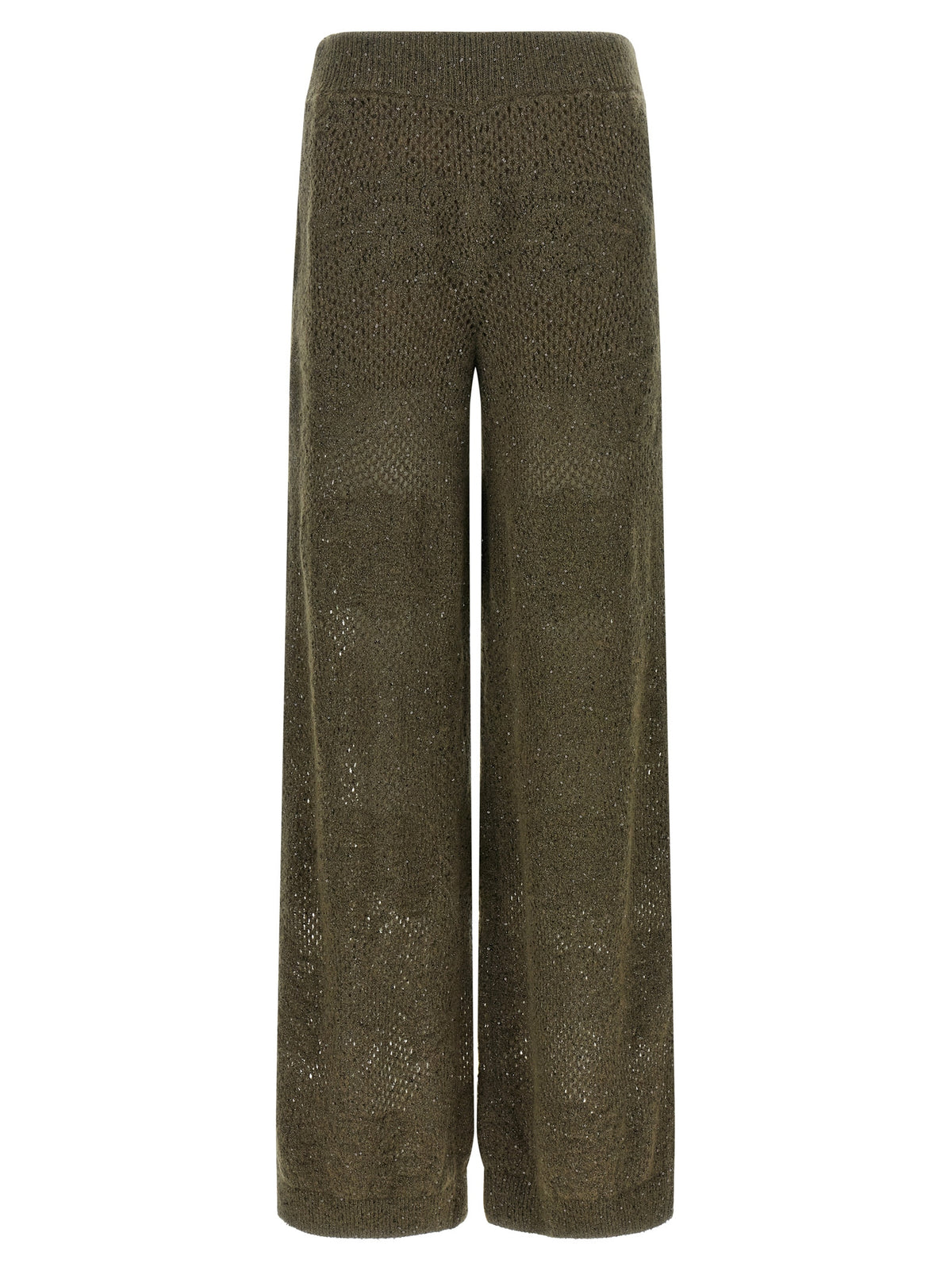 Brunello Cucinelli Bicolor Nylon Casual Women's Pants