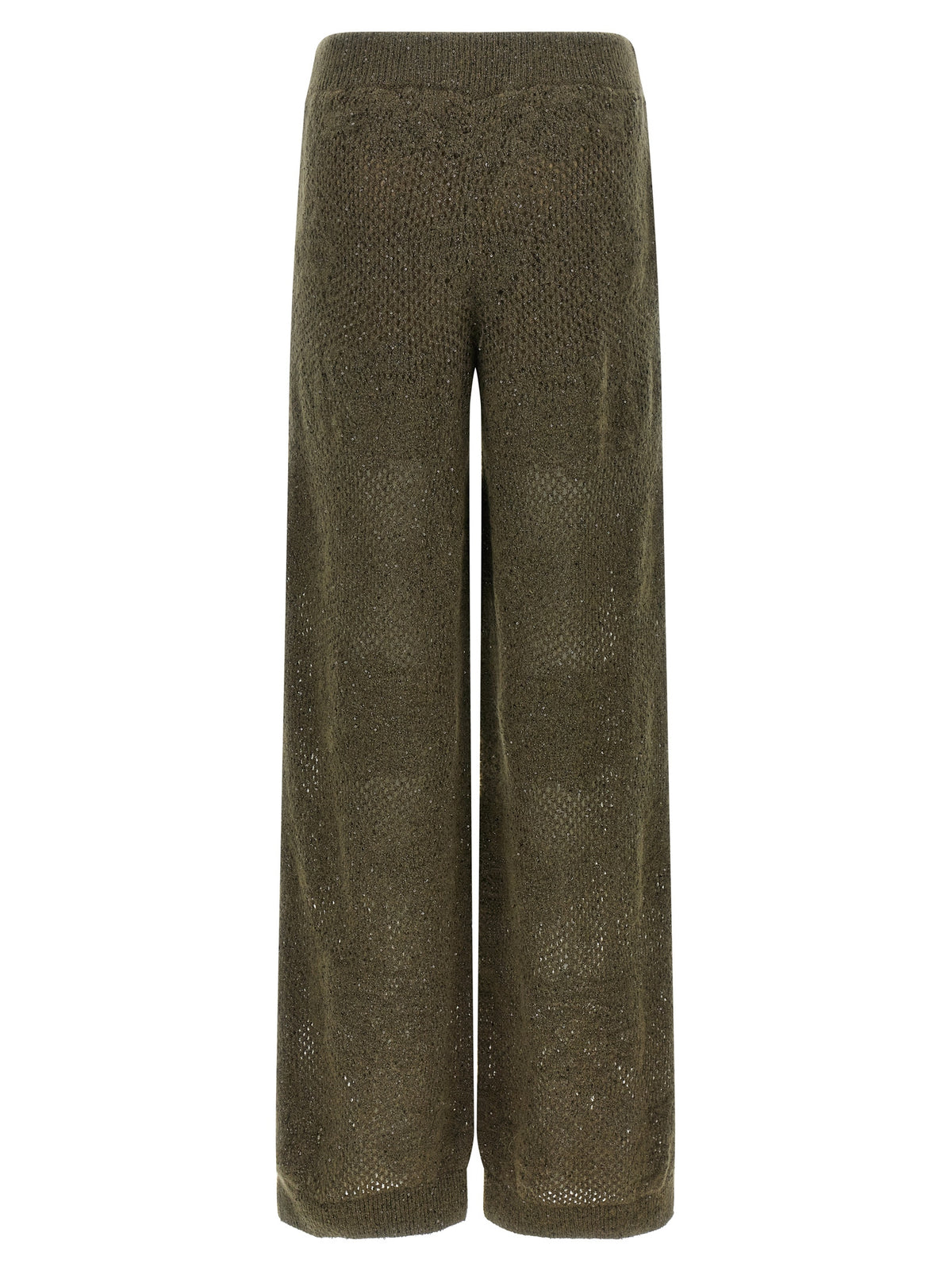 Brunello Cucinelli Bicolor Nylon Casual Women's Pants