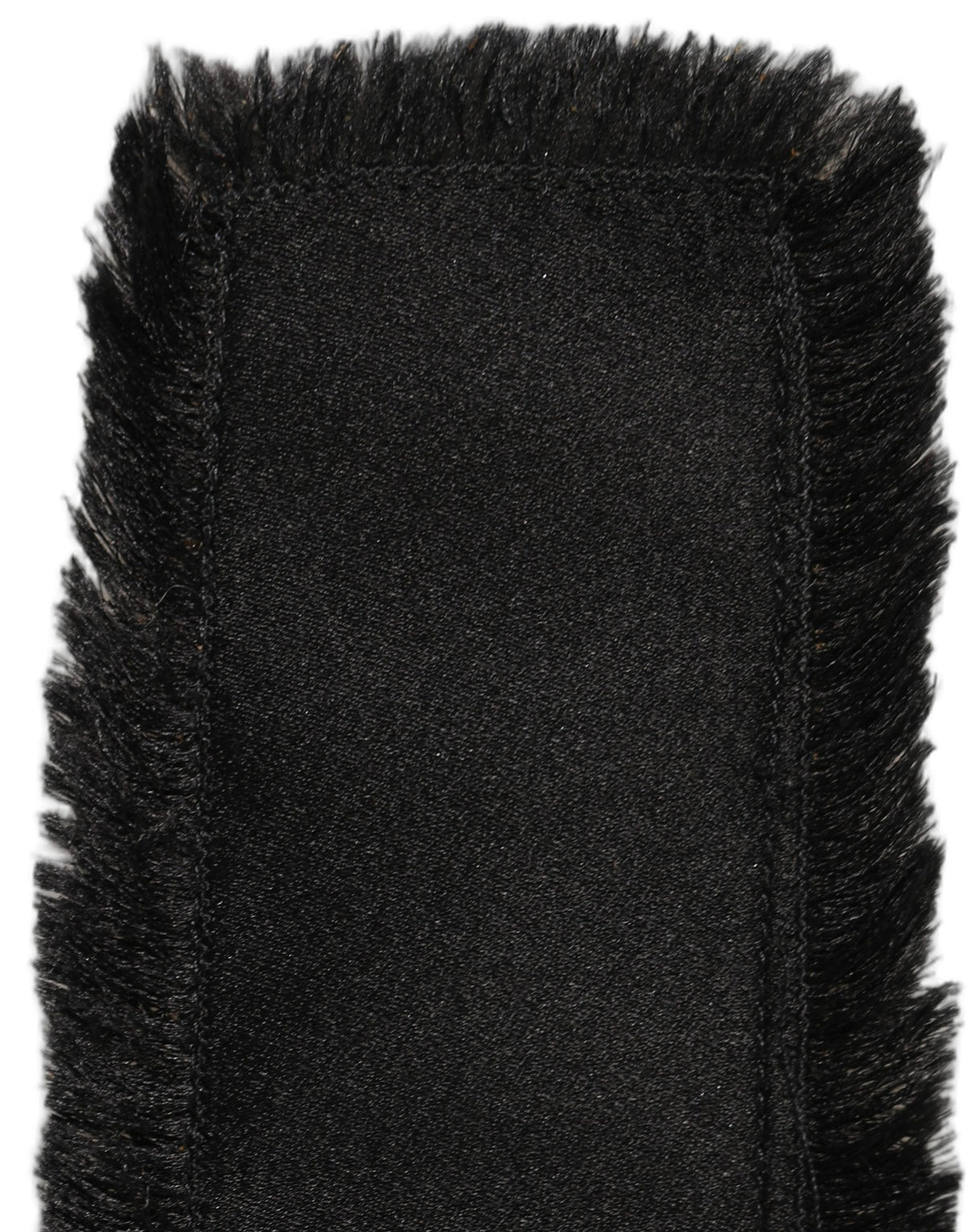 Dolce & Gabbana Black Velvet Wrap Around Tie Cintura Women's Belt