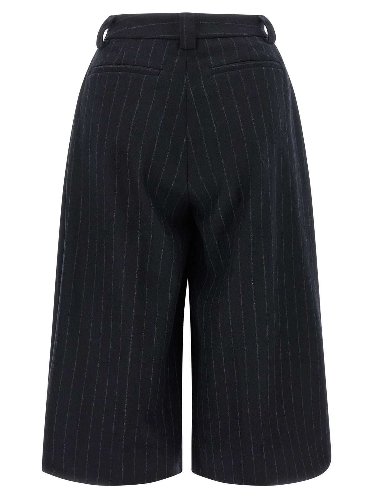 THELATEST Blue Polyamide Bermuda Women's Shorts