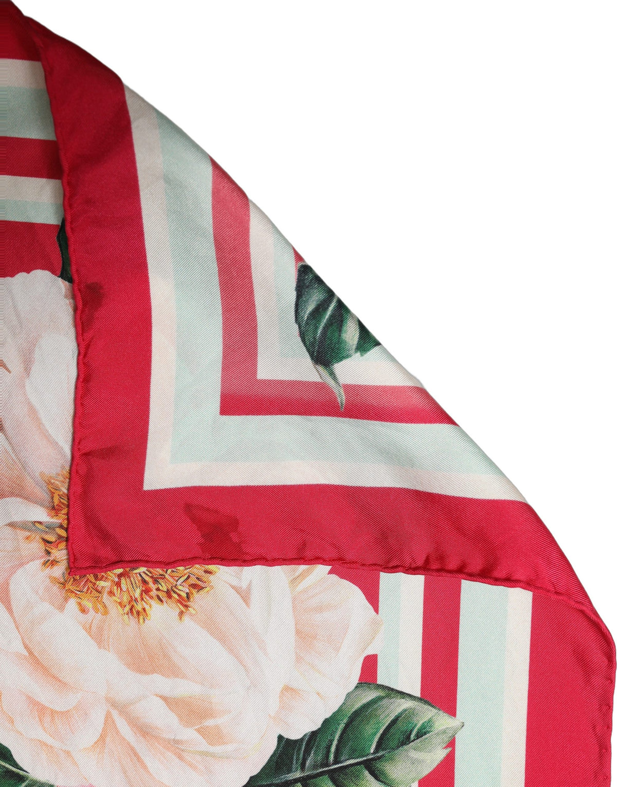 Dolce & Gabbana Multicolor Floral Print Square Foulard Women's Scarf (Pre-Owned)