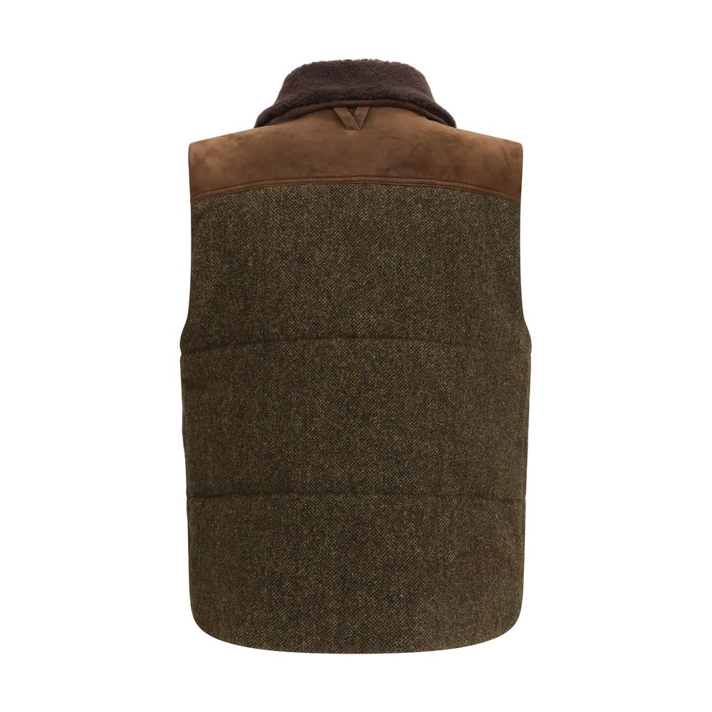 Valstar Bicolor Wool Oves Aries Sleeveless Men's Jacket
