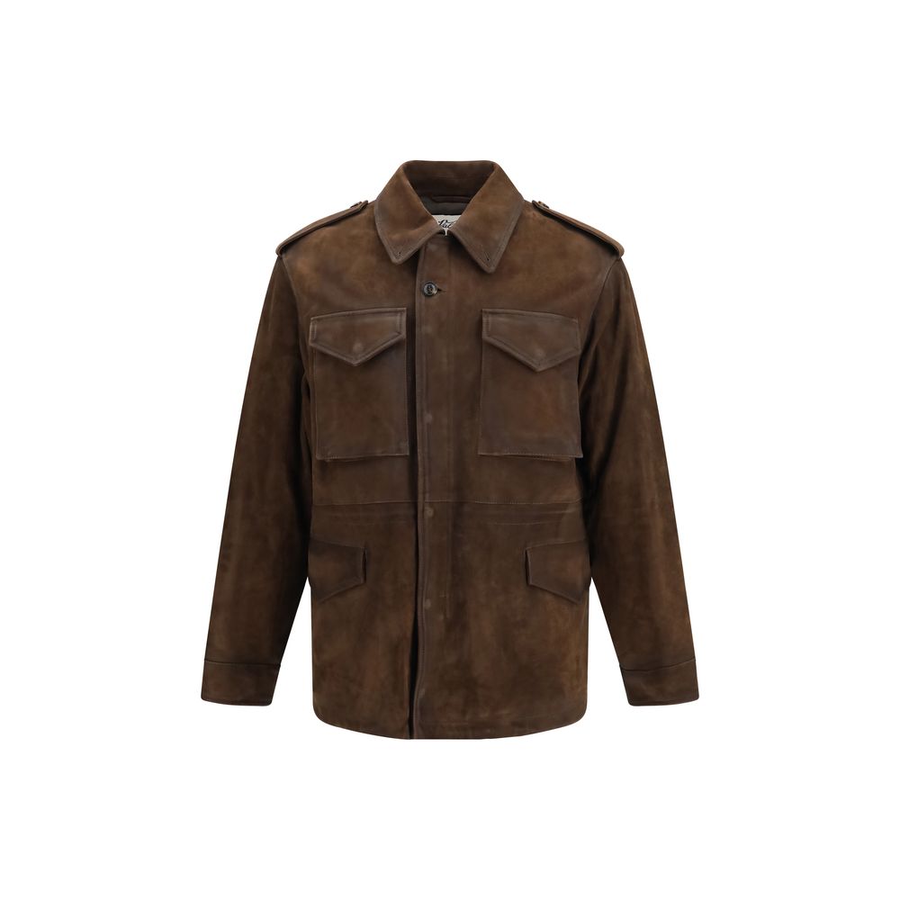 Valstar Brown Polyester Full-Length Men's Jacket