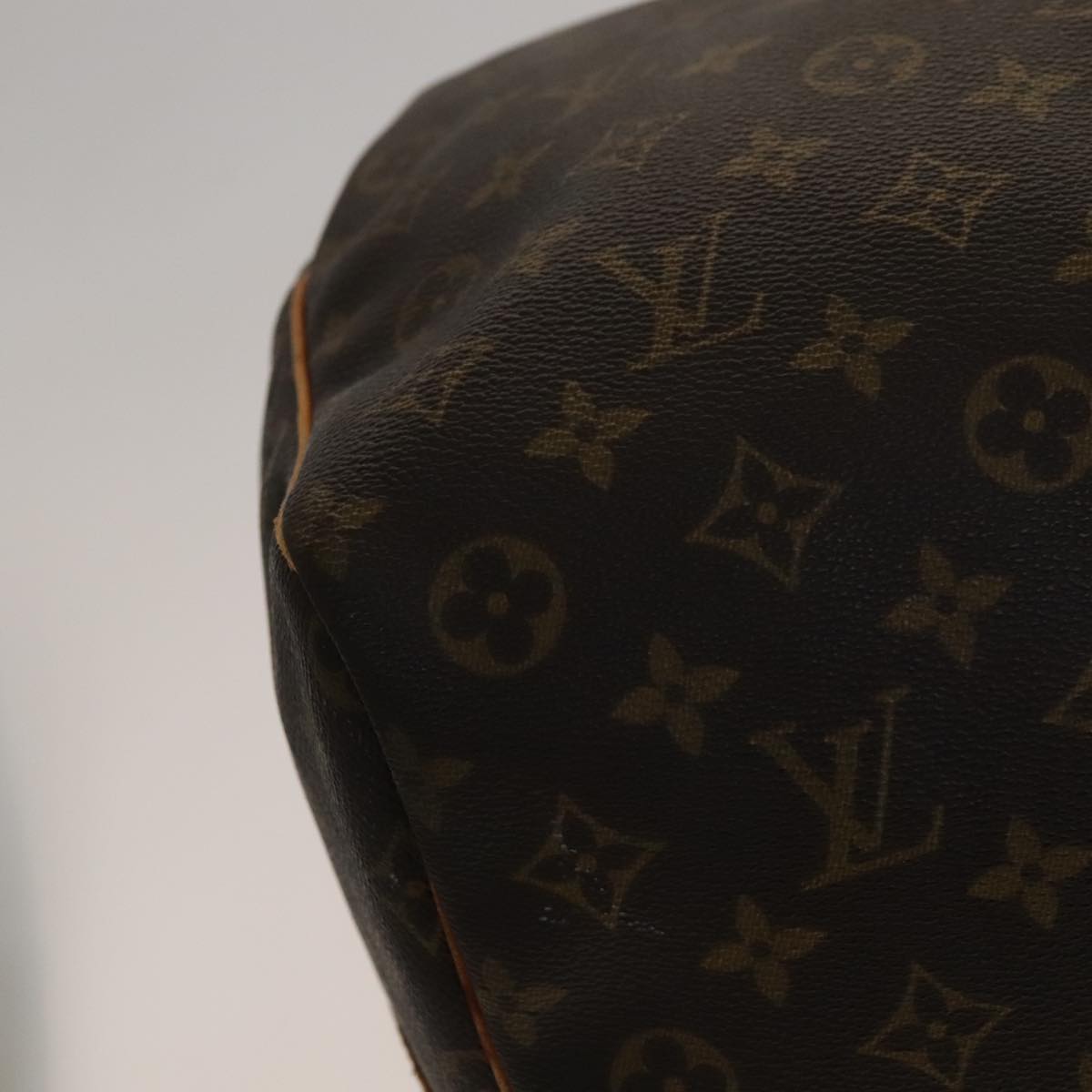 Louis Vuitton Keepall Bandoulière 60 Brown Canvas Travel Bag (Pre-Owned)