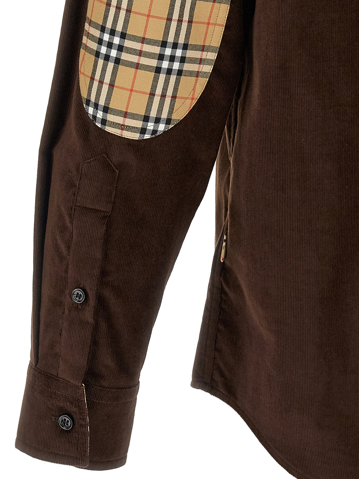 Burberry Brown Cotton Men's Blouse