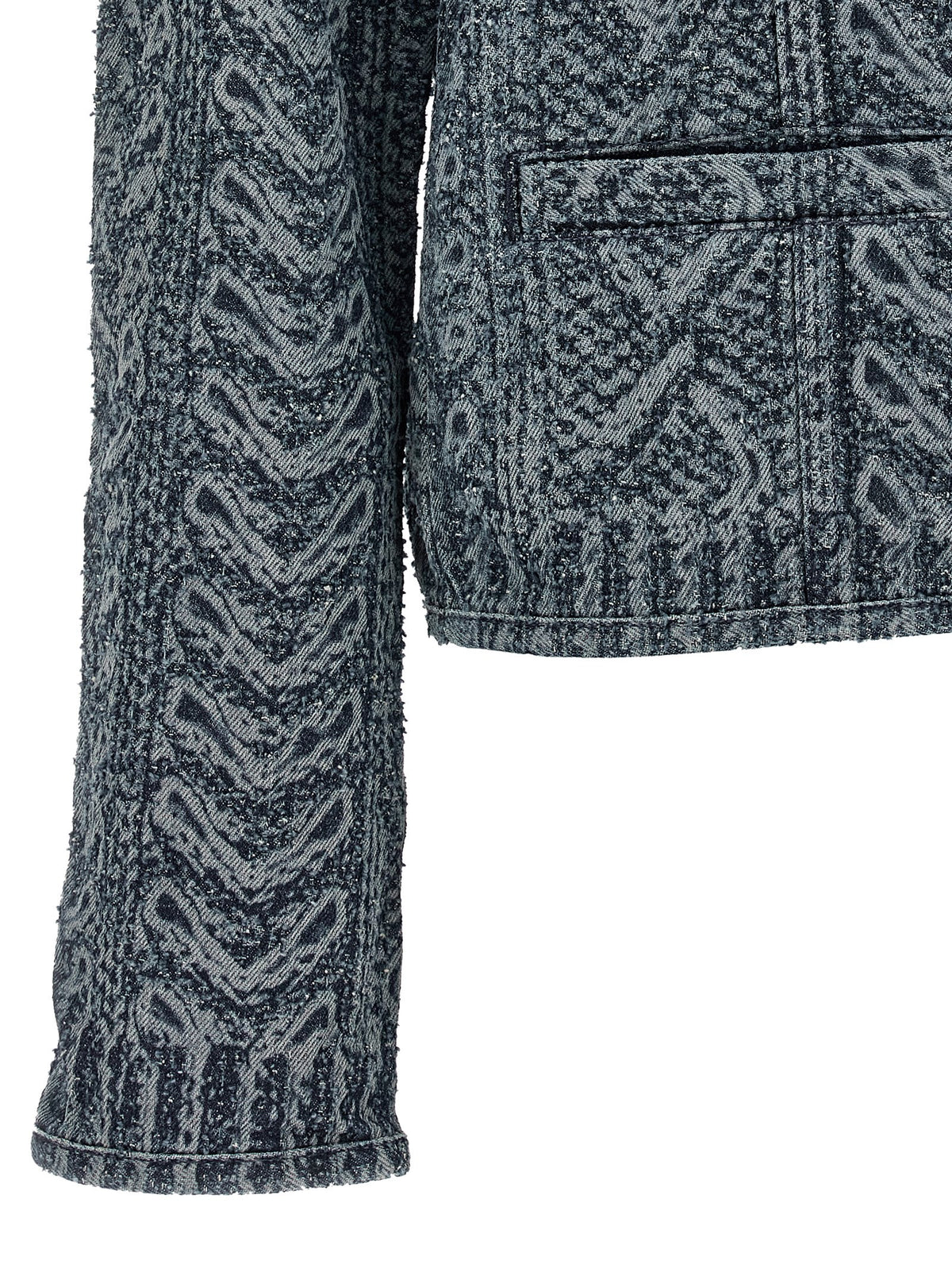 Diesel Blue Cotton Denim Women's Jacket