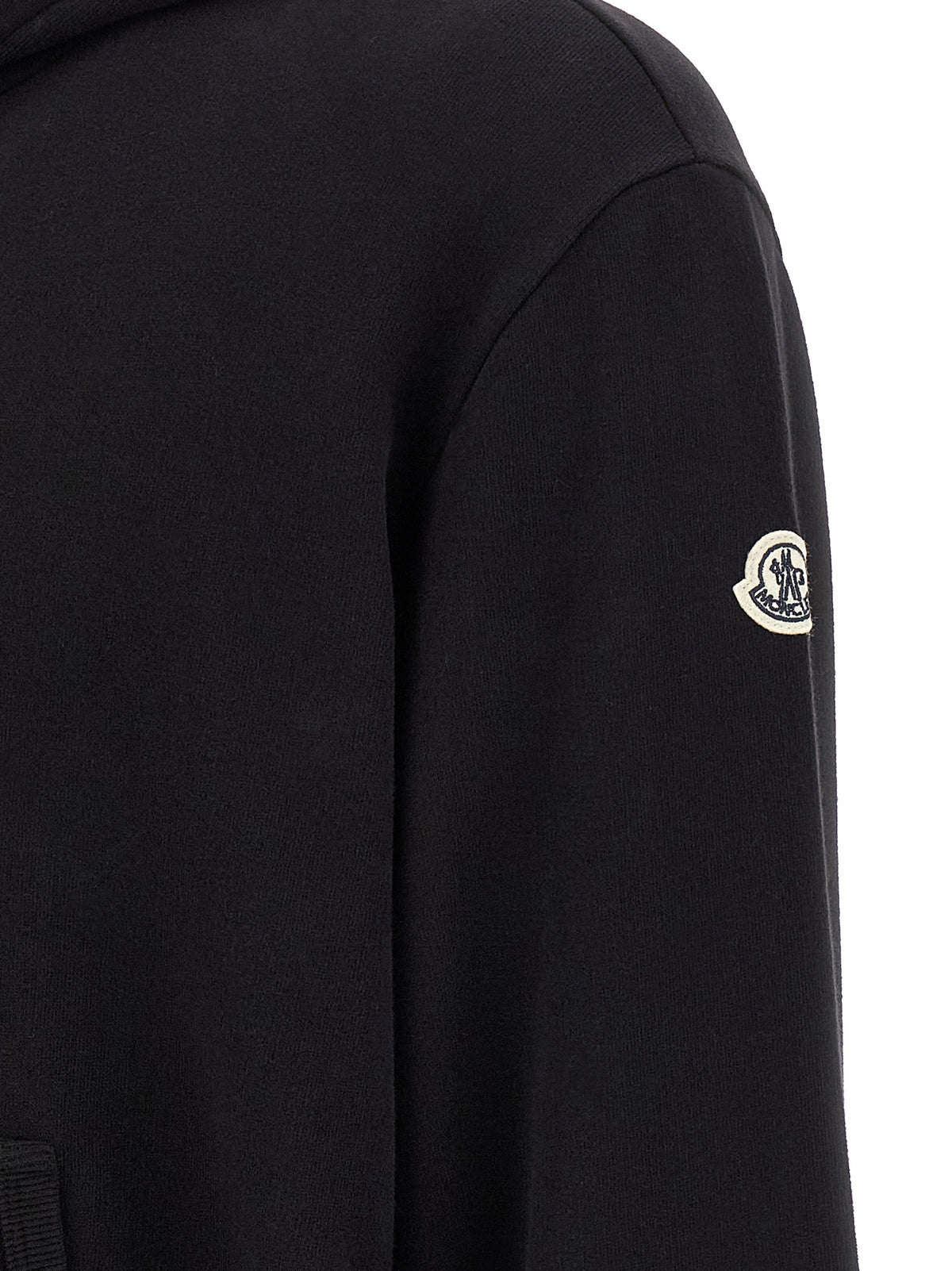 MONCLER GENIUS Black Cotton Men's Sweatshirt