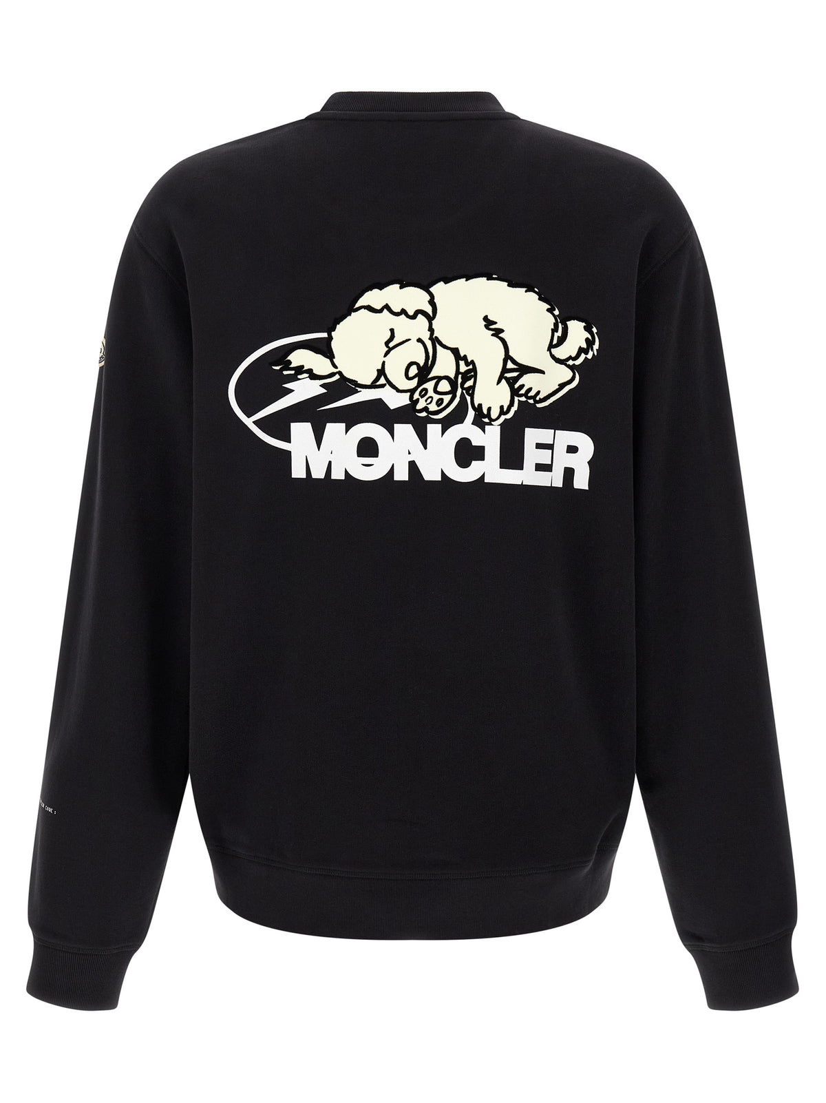 MONCLER GENIUS Black Cotton Men's Sweatshirt