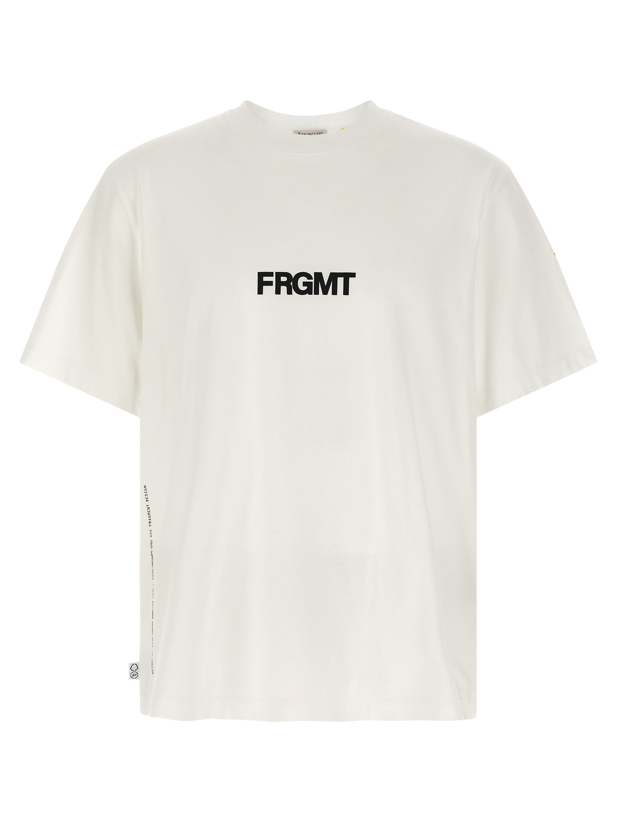 MONCLER GENIUS White Cotton Men's T-Shirt