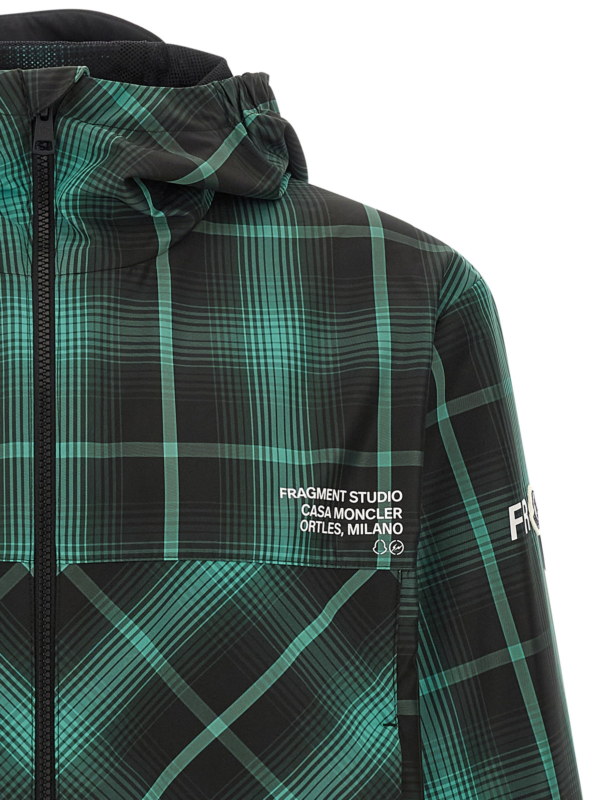 MONCLER GENIUS Bicolor Polyester Shell Men's Jacket