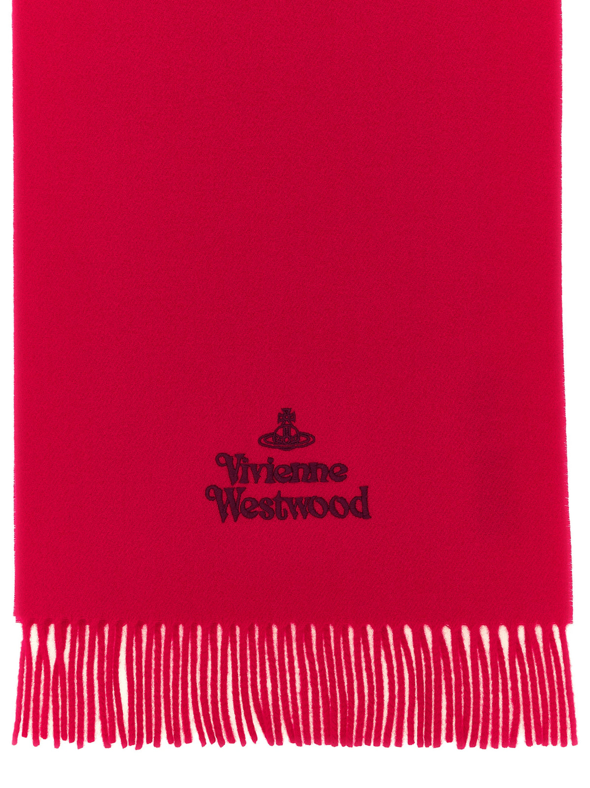 Vivienne Westwood Red Wool Women's Foulard