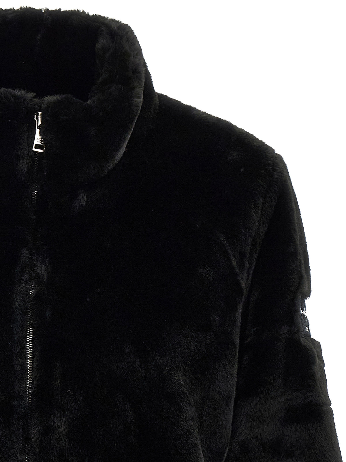 Tatras Black Polyester Full-Length Men's Jacket