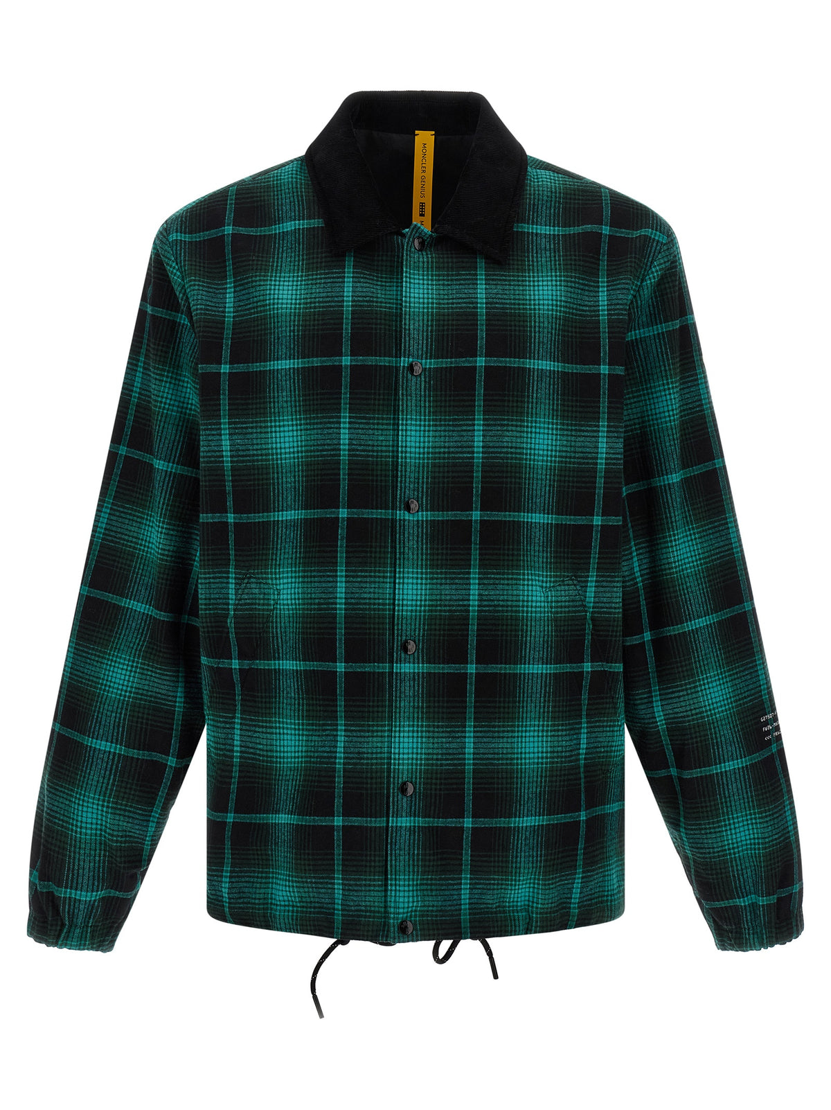 MONCLER GENIUS Bicolor Cotton Full-Length Men's Jacket