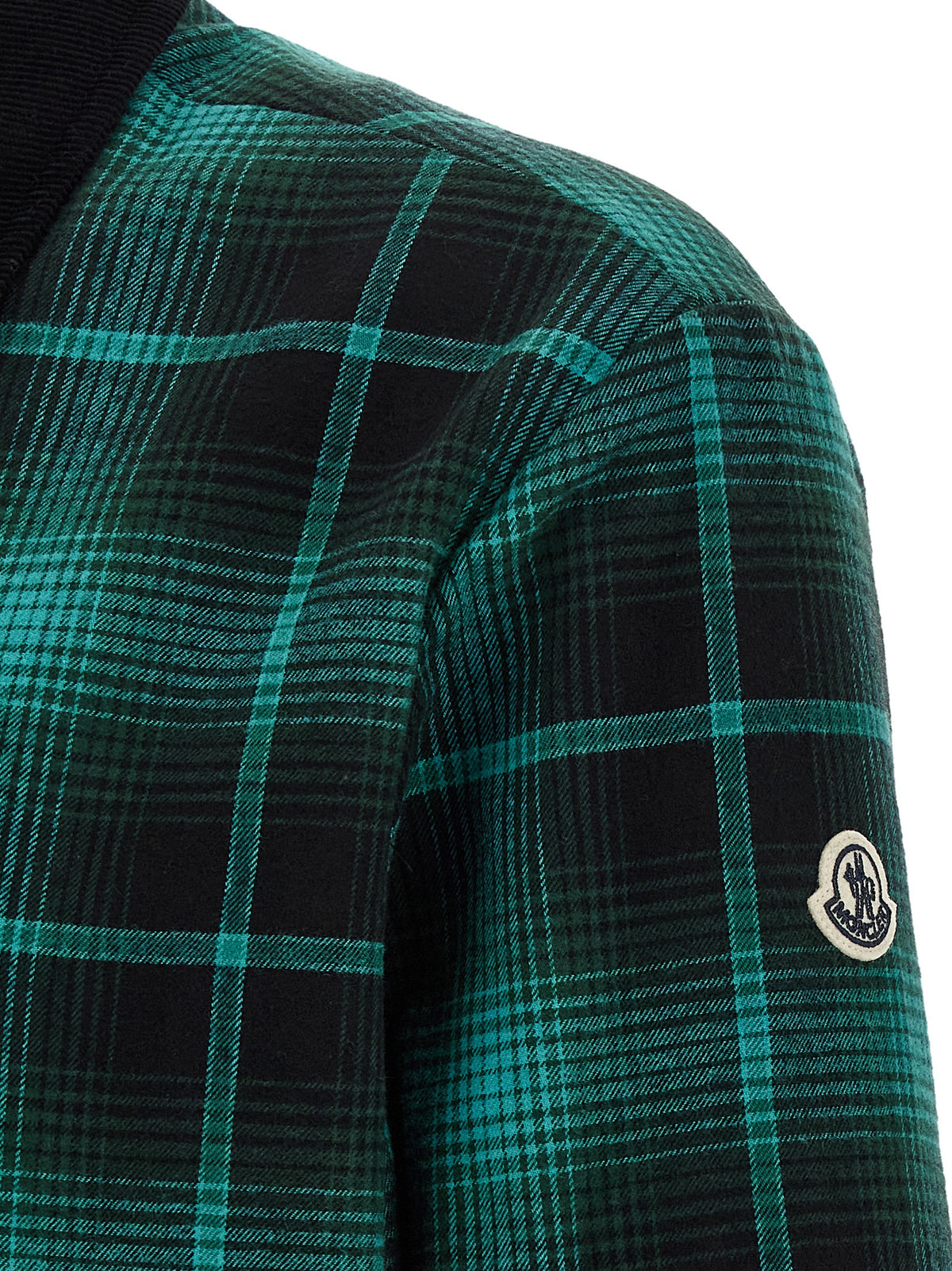 MONCLER GENIUS Bicolor Cotton Full-Length Men's Jacket
