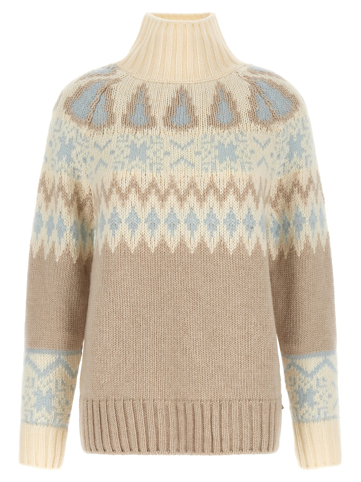 Herno Beige Wool Women's Cardigan