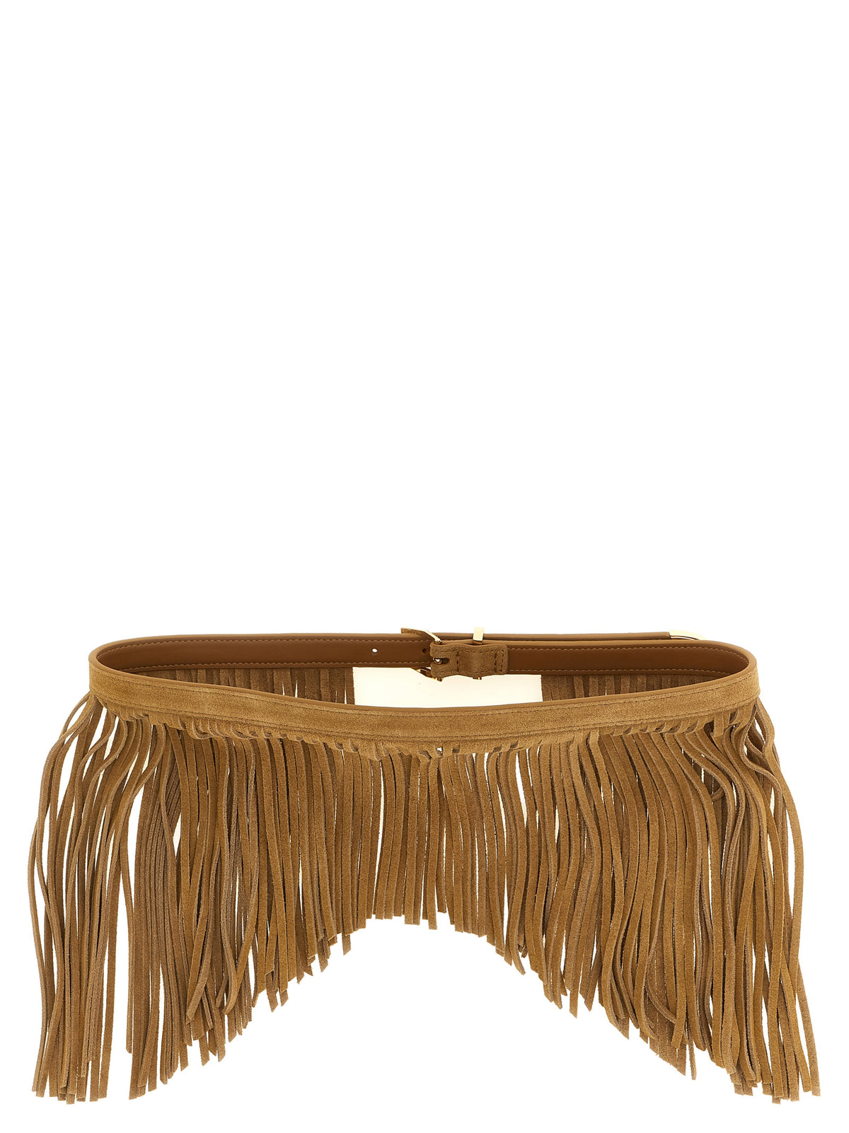 PINKO Beige Calfskin Regular Women's Belt