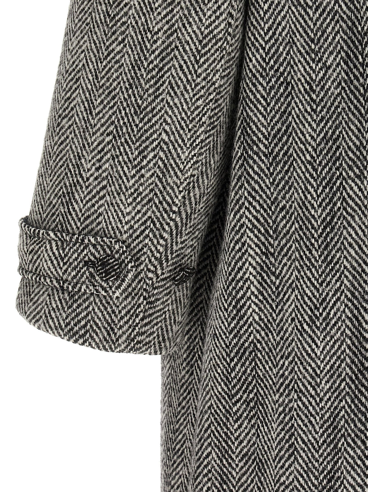 Dolce & Gabbana Multicolor Virgin Wool Men's Coat