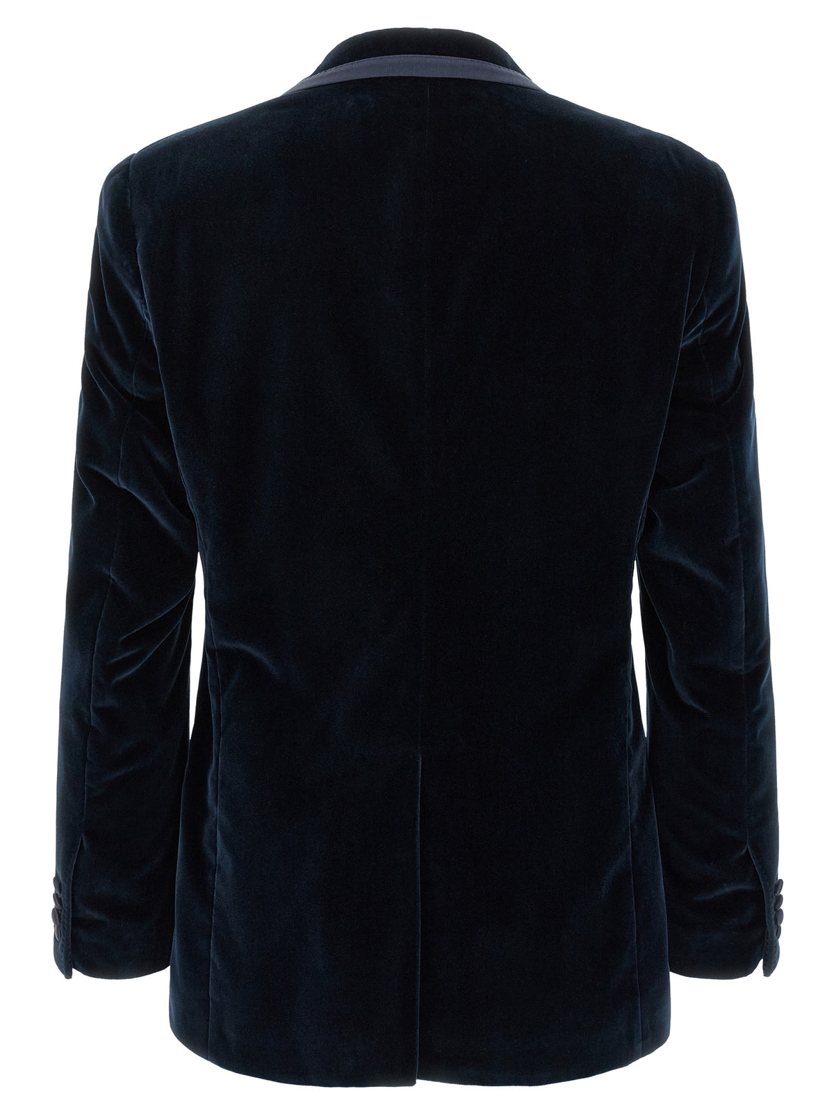 Dolce & Gabbana Blue Cotton Men's Blazer