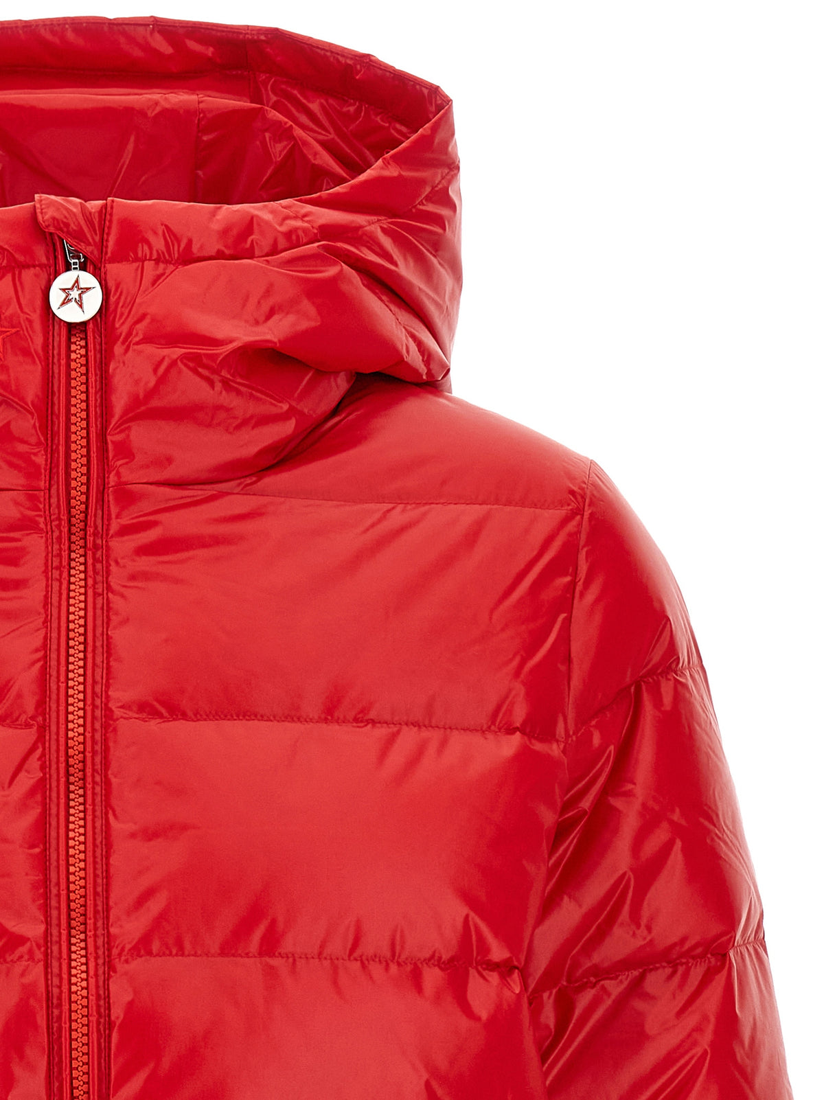 PERFECT MOMENT Red Nylon Full-Length Women's Jacket
