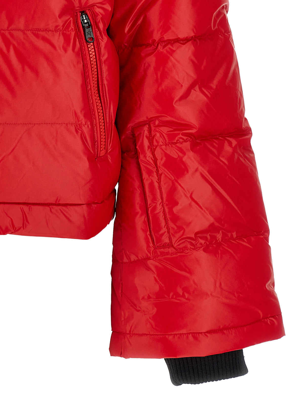 PERFECT MOMENT Red Nylon Full-Length Women's Jacket