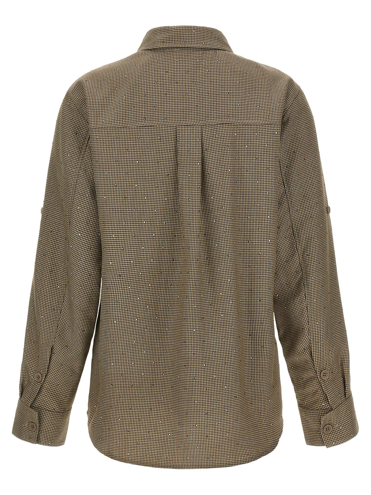 P.A.R.O.S.H. Brown Polyester Women's Blouse