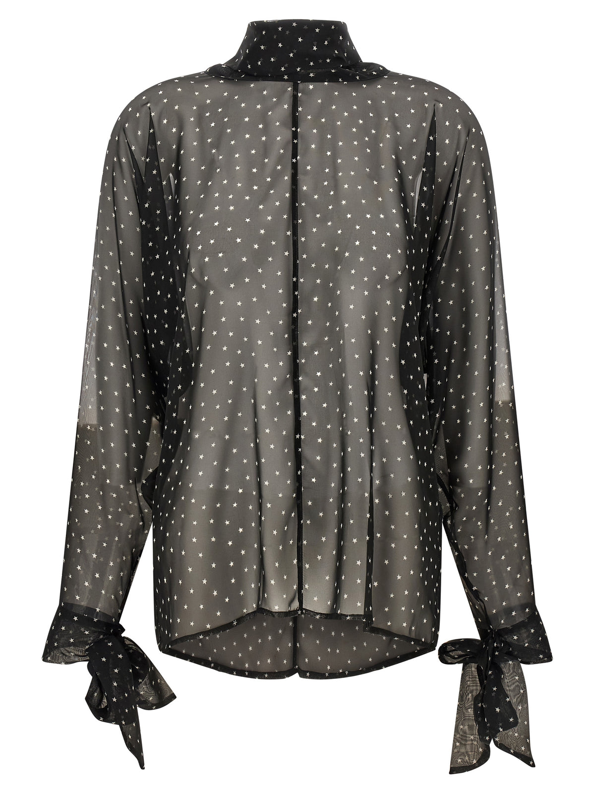 P.A.R.O.S.H. Black Polyester Women's Blouse