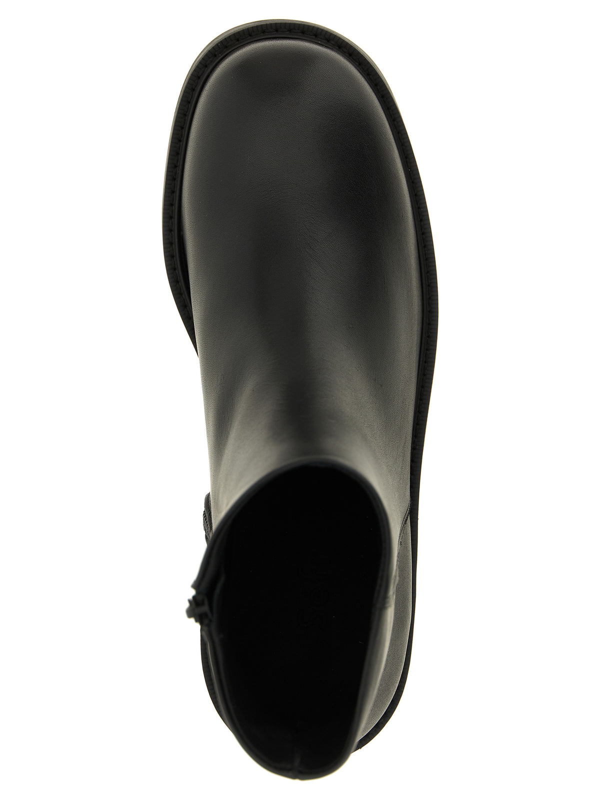 SÉFR Black Calfskin Ankle Men's Boots