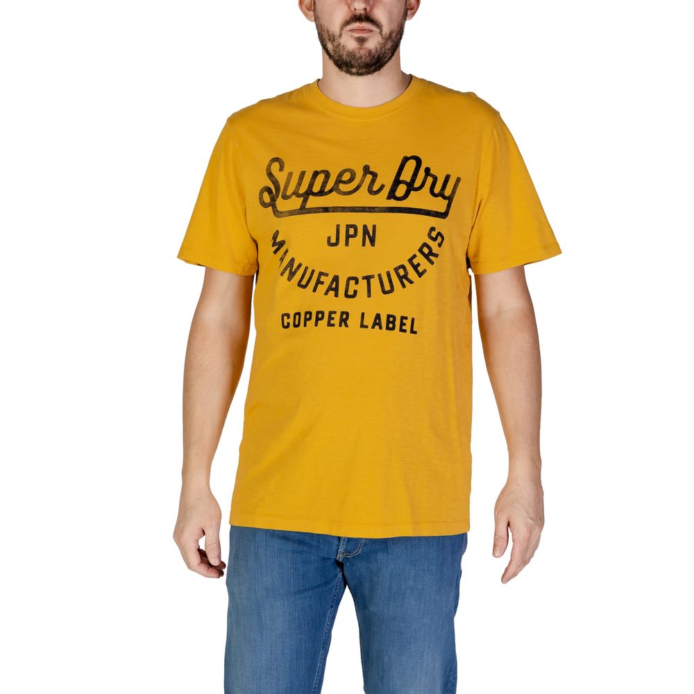 Superdry Orange Cotton Men's Clothing